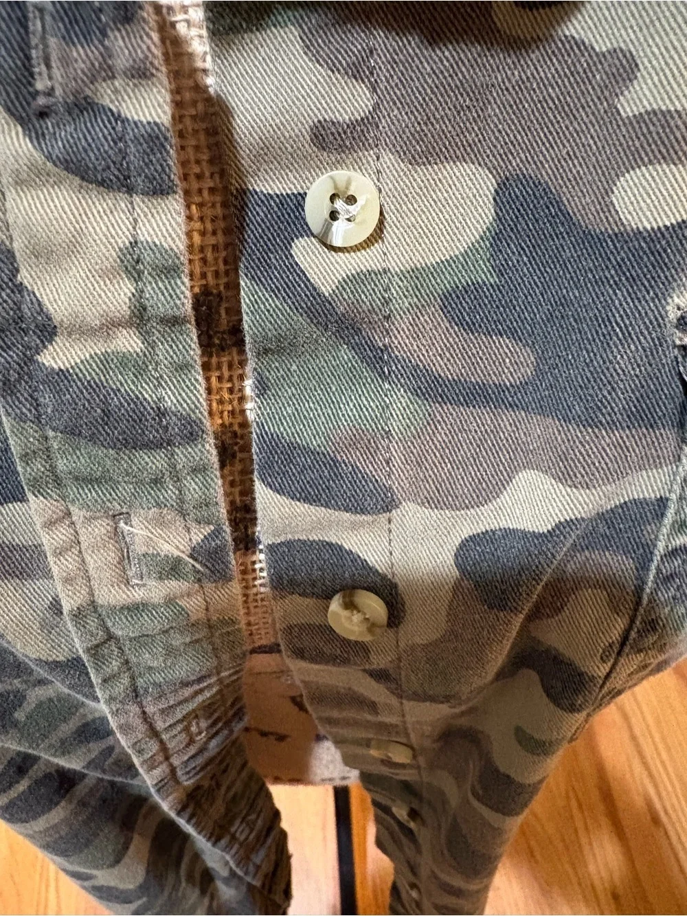 ▪️Thread & Supply Camo Button Down Shirt